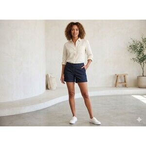 Ann Taylor LOFT "The Riviera Short" Women’s Denim,Polished Casual,Sleek Comfort